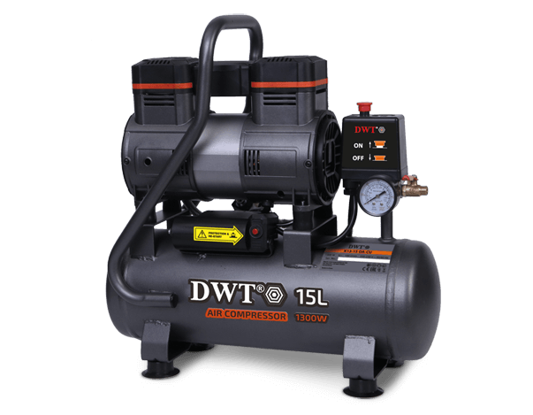 SLIENT AND OIL FREE COMPRESSOR 15 LITER 1300 WATT