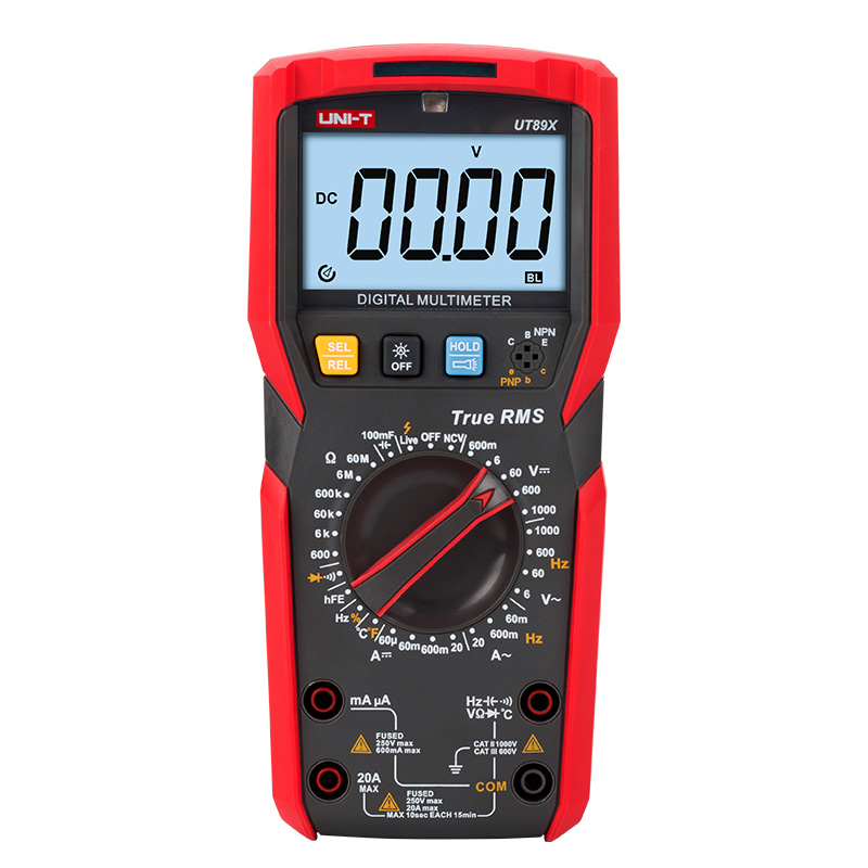 DIGITAL MULTIMETER 1000 VOLT AC-DC WITH LIGHT