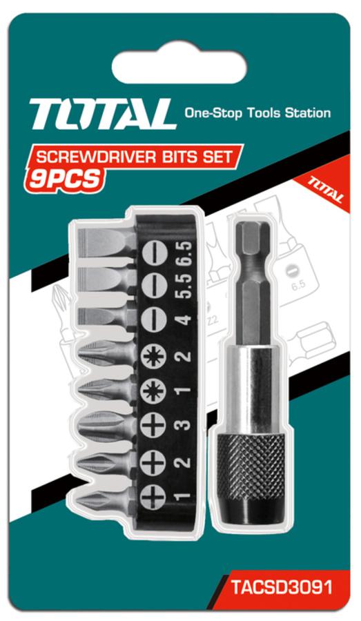 9pcs SCREWDRIVER BITS SET