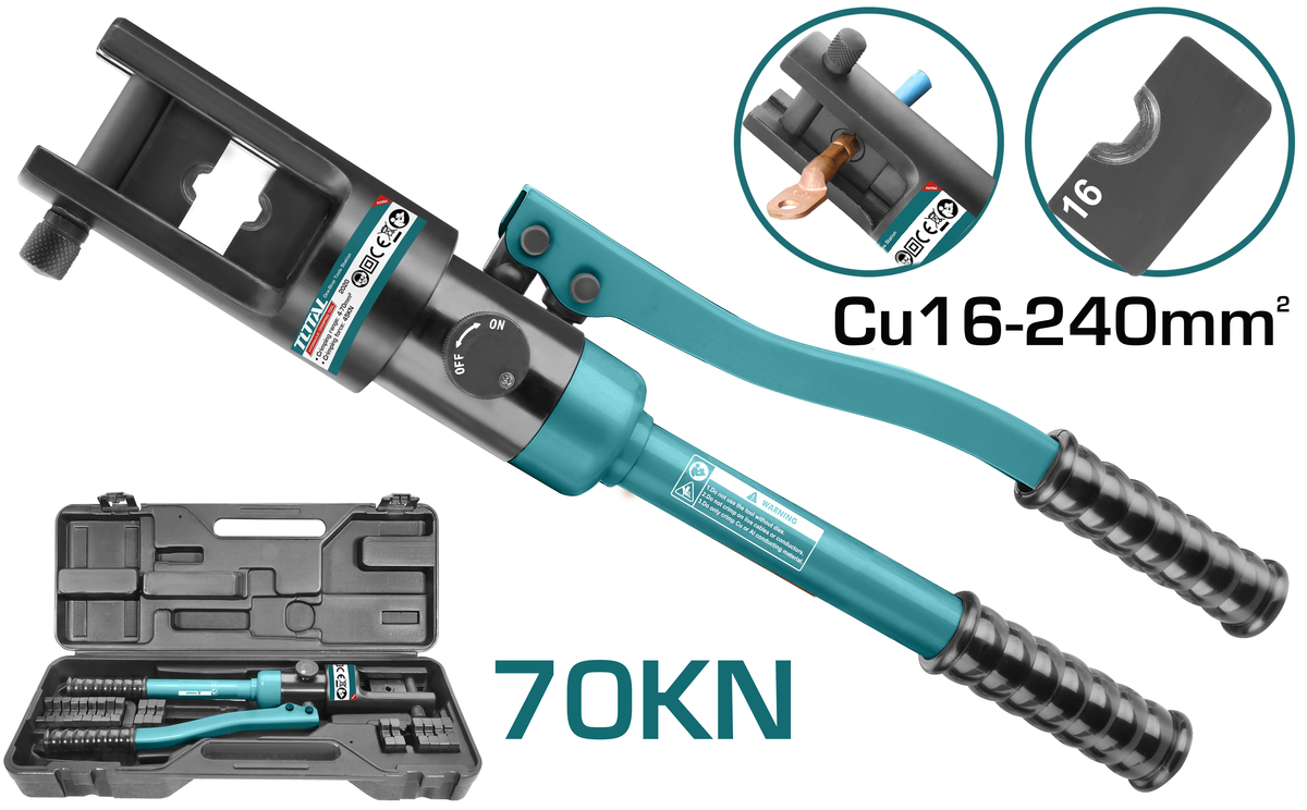 HYDRAULIC CRIMPING TOOL Cu 16-240mm2