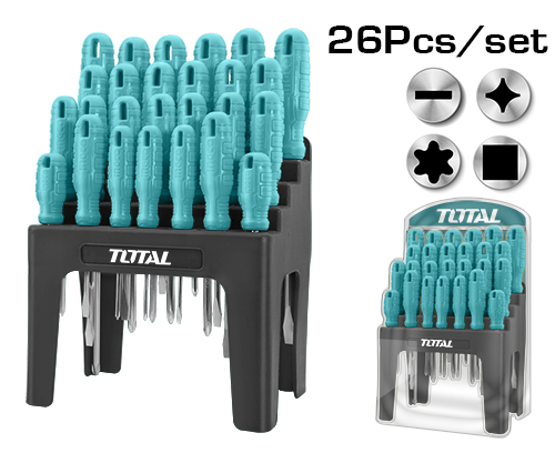 SCREWDRIVER SET 26 PCS