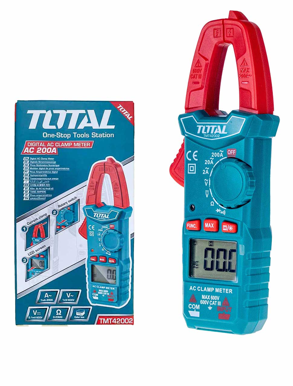 DIGITAL CLAMP METER UP TO 200 AMP