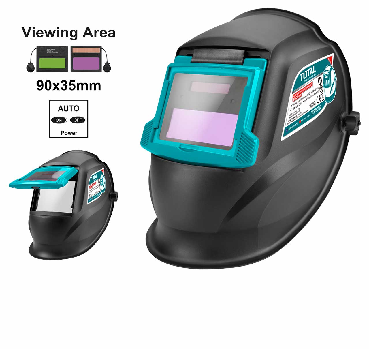 AUTO DARKENING WELDING MASK