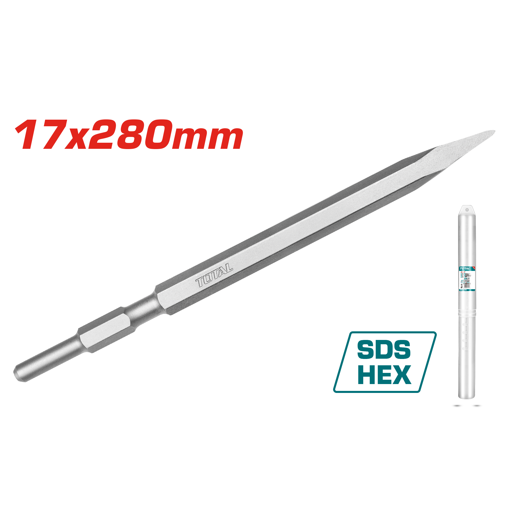 HEX POINTED CHISEL