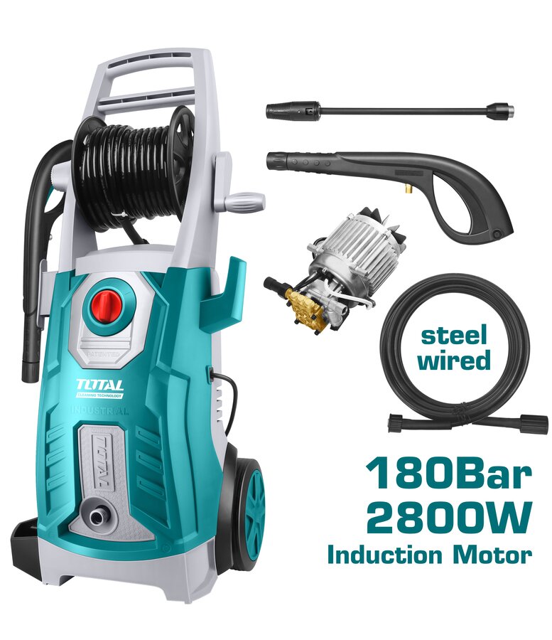 HIGH PRESSURE WASHER 180 BAR 2800 WATT