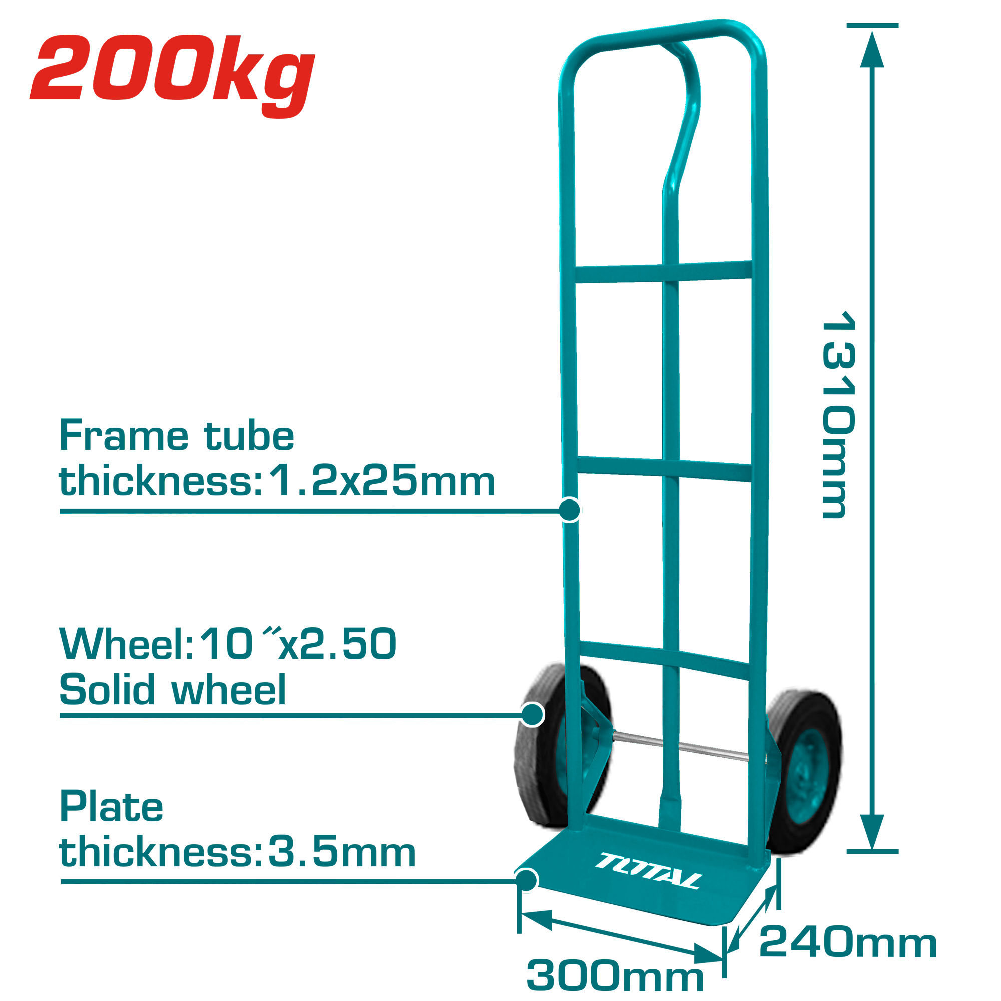 HAND TROLLEY MAX 200 KG