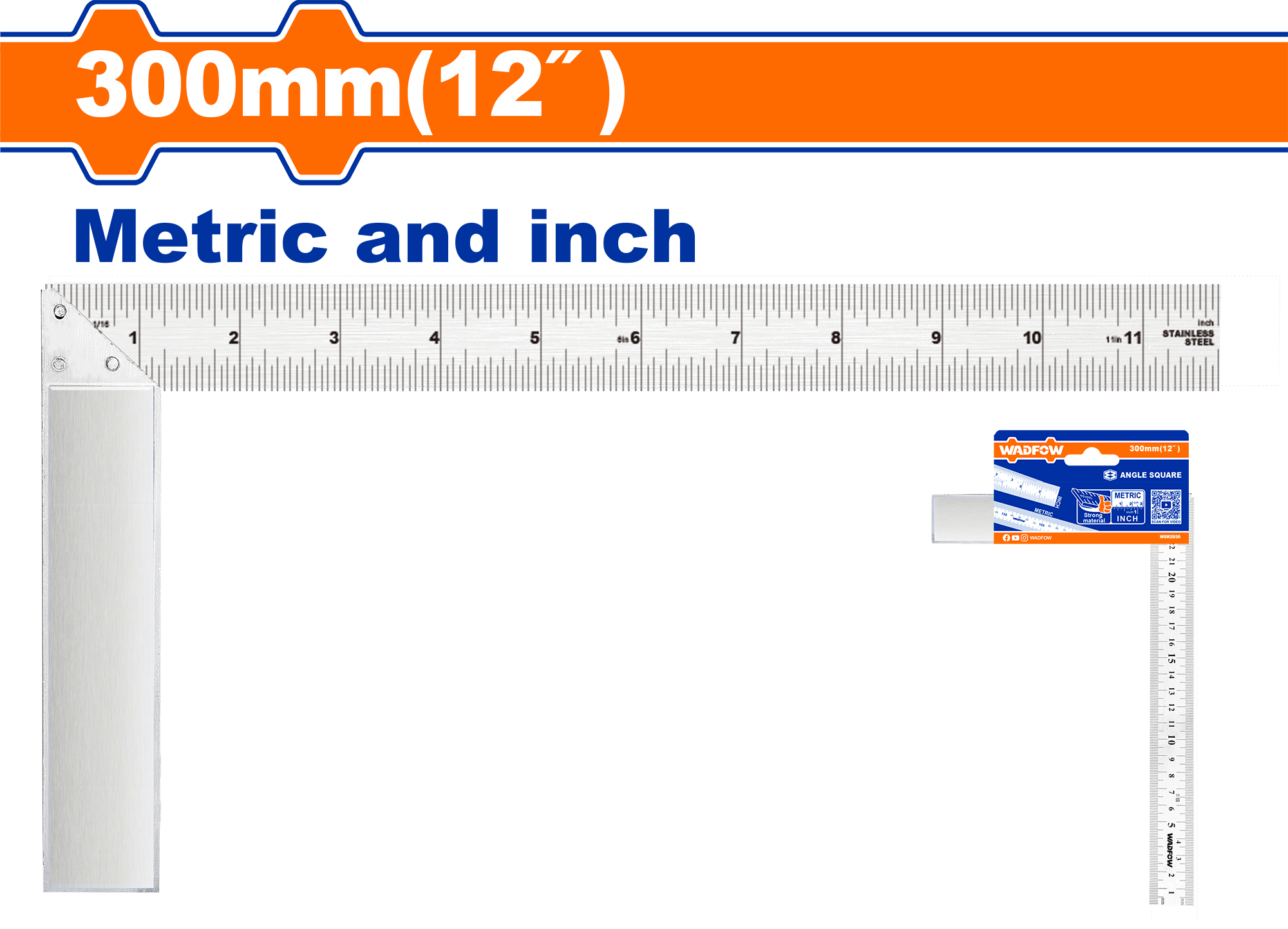 ALUMINIUM ANGLE SQUARE 12 INCH