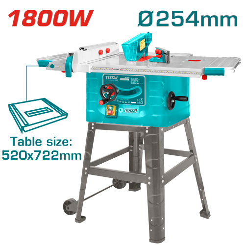 TABLE SAW 10 INCH 1800 WATT