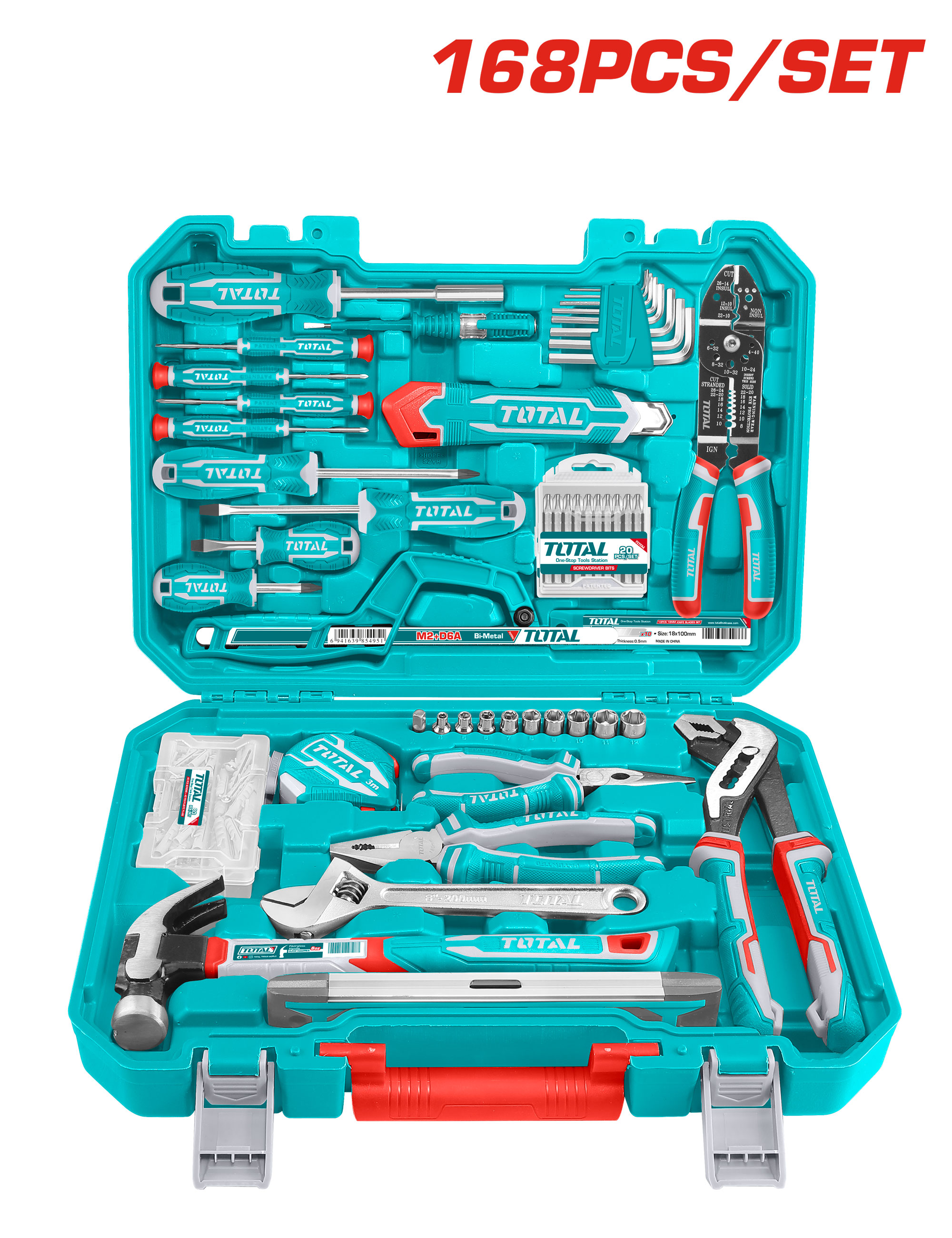 TOOLS SET 168 PCS