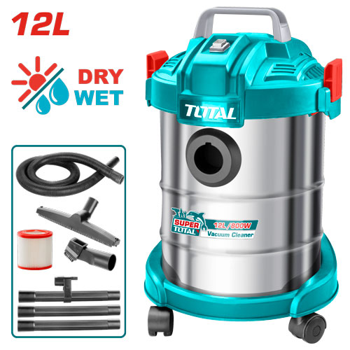VACUUM CLEANER WET & DRY 800 WATT 12 L