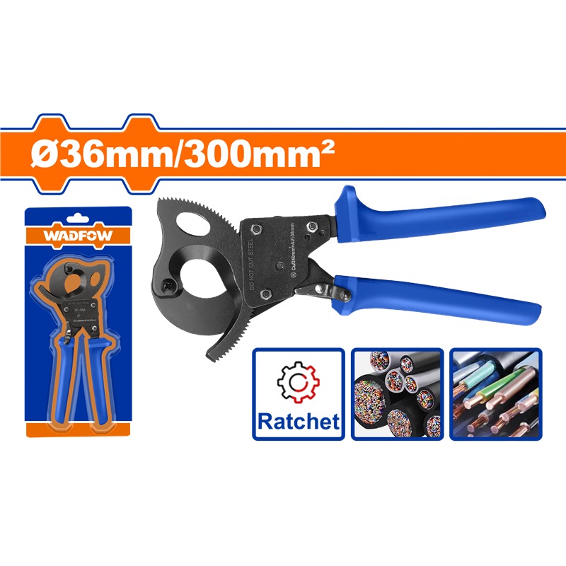 RATCHET CABLE CUTTER 300MM