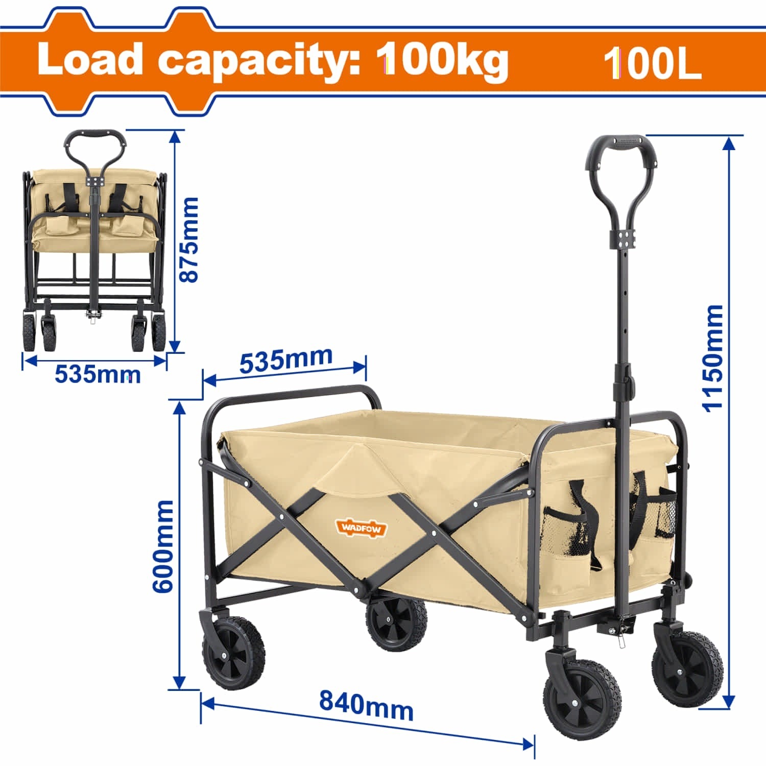 CAMPING CART 100KG
