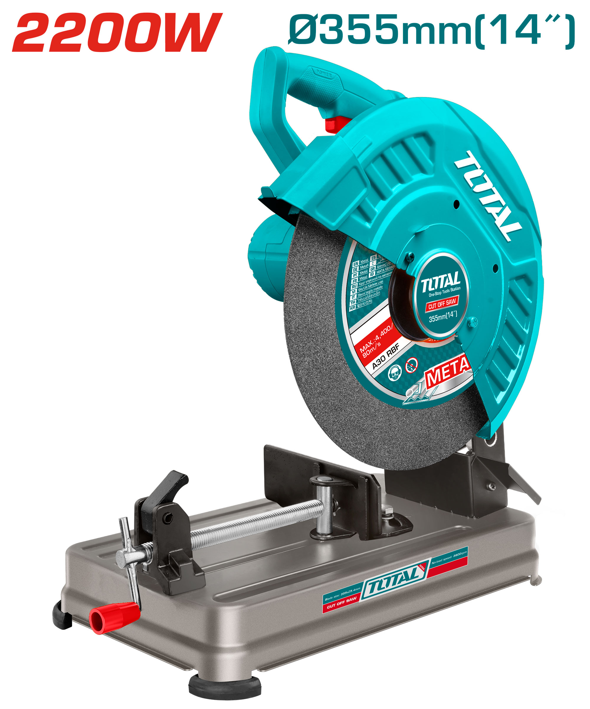 CUT OFF SAW 14 INCH 2200 W