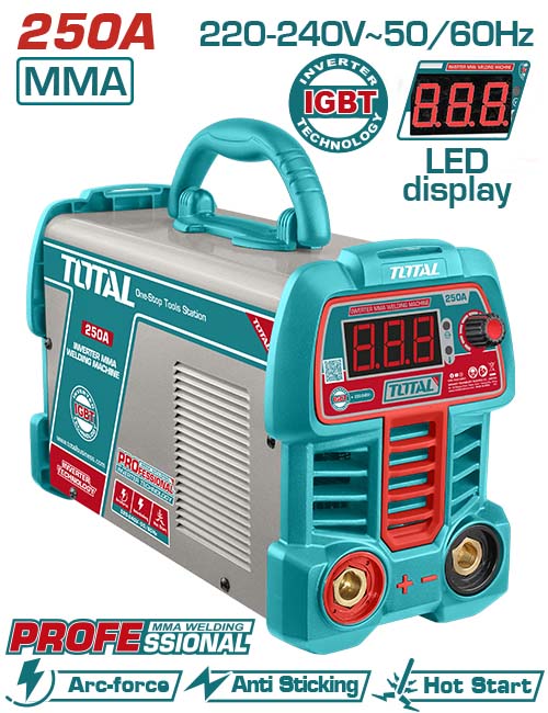 INVERTER MMA WELDING MACHINE 250 A.H