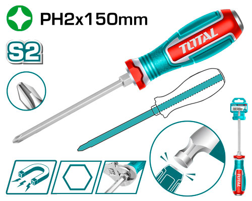 PHILLIPS GO-THROUGH SCREWDRIVER