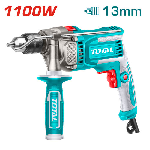 IMPACT DRILL VARIABLE SPEED CONTROL 13MM 1100 W