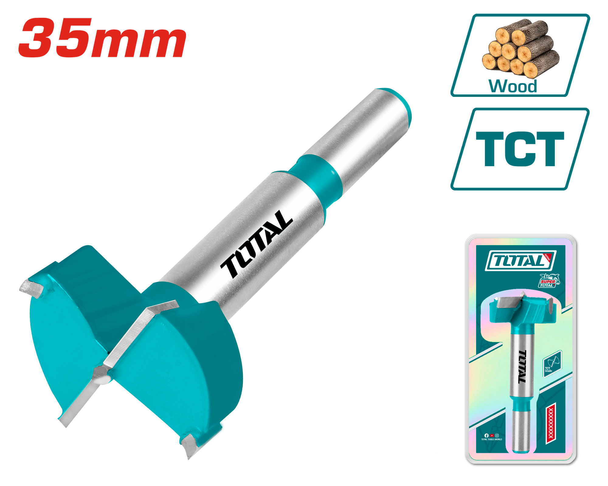 FORSTNER DRILL BIT 35 ML