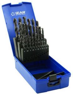 STEEL DRILL BITS SET 19 PCS 1.5-10 ML