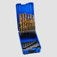 COBALT DRILL BITS SET 19 PCS 1.5-10 ML