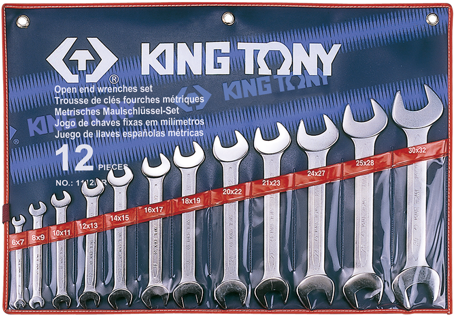 OPEN END WRENCH SET 12 PCS FROM 6/7 &#8211; 30/32