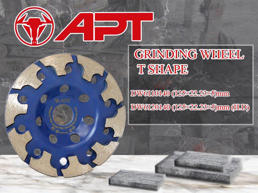 GRINDING WHEEL T SHAPE 5 INCH