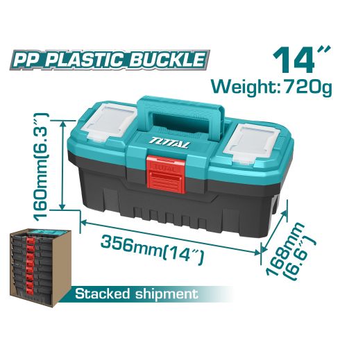 PLASTIC TOOL BOX 14 INCH