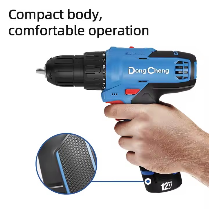 CORDLESS DRILL 12 VOLT 35 NM WITH 2 BATTERIES AND CHARGER