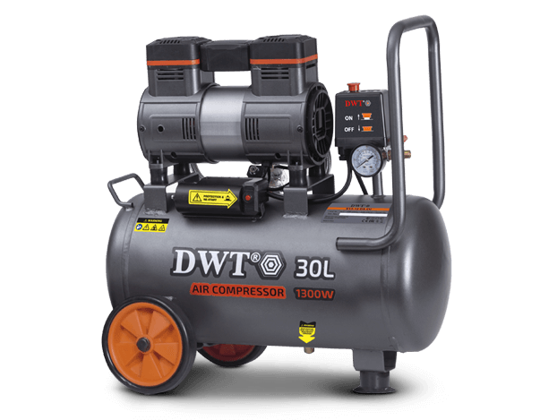 SILENT AND OIL FREE COMPRESSOR 30 LITER 1300 WATT