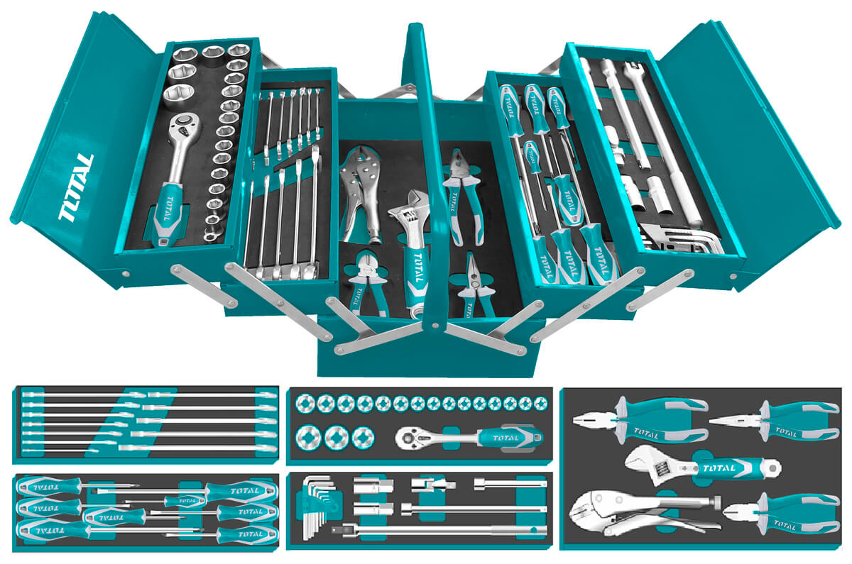 TOOLS SET 59 PCS IN BOX