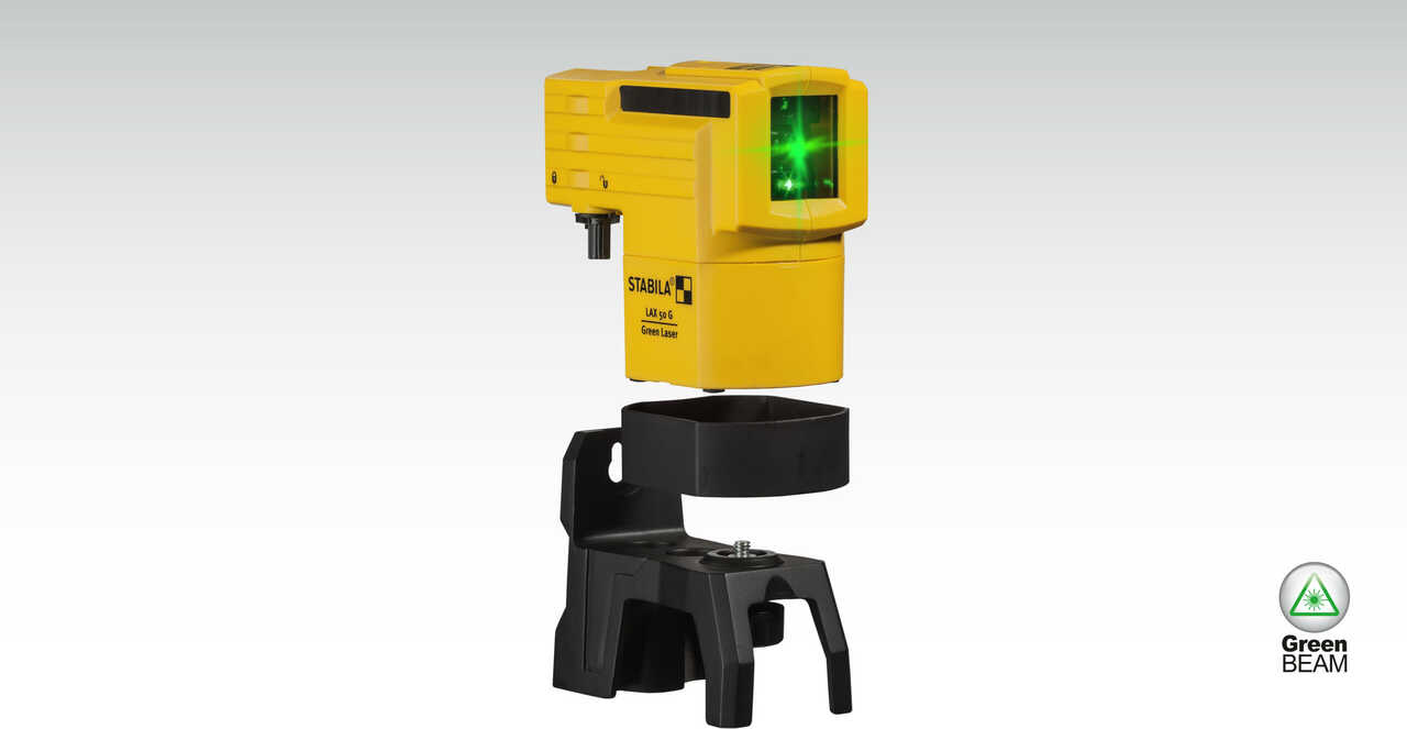 LASER LEVEL 2 LINE 30 M GREEN BEAM