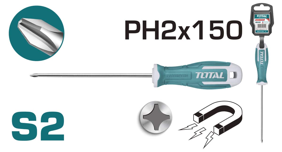 PHILIPS SCREW DRIVER PH2×150