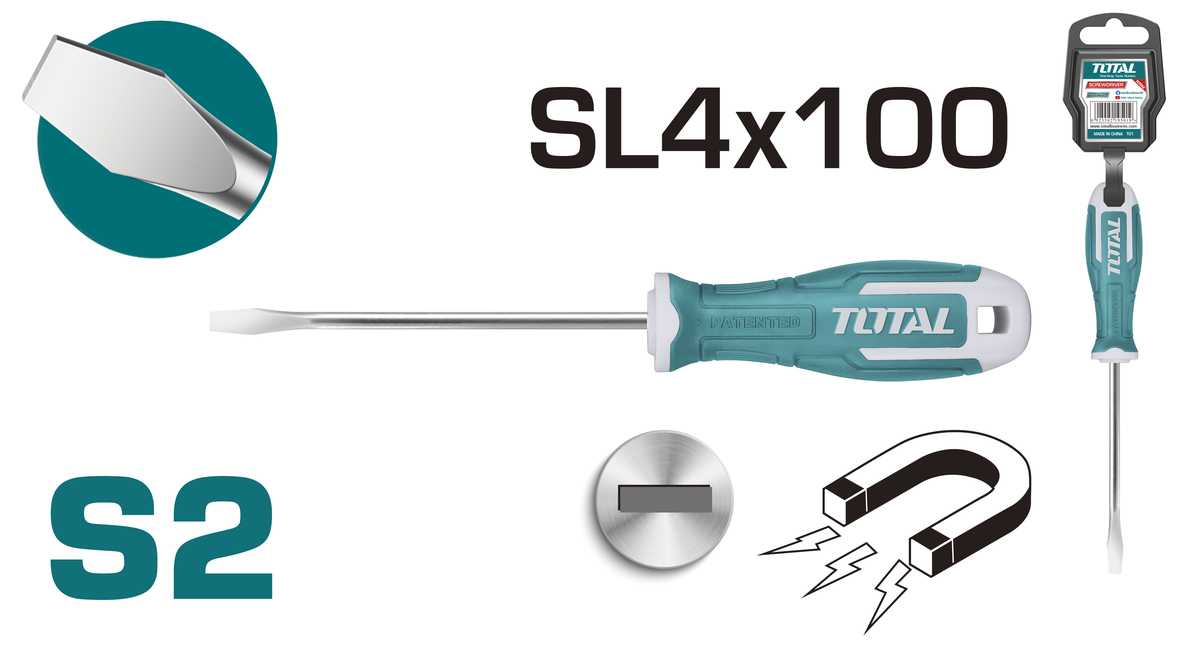 مفك عادة 4×100