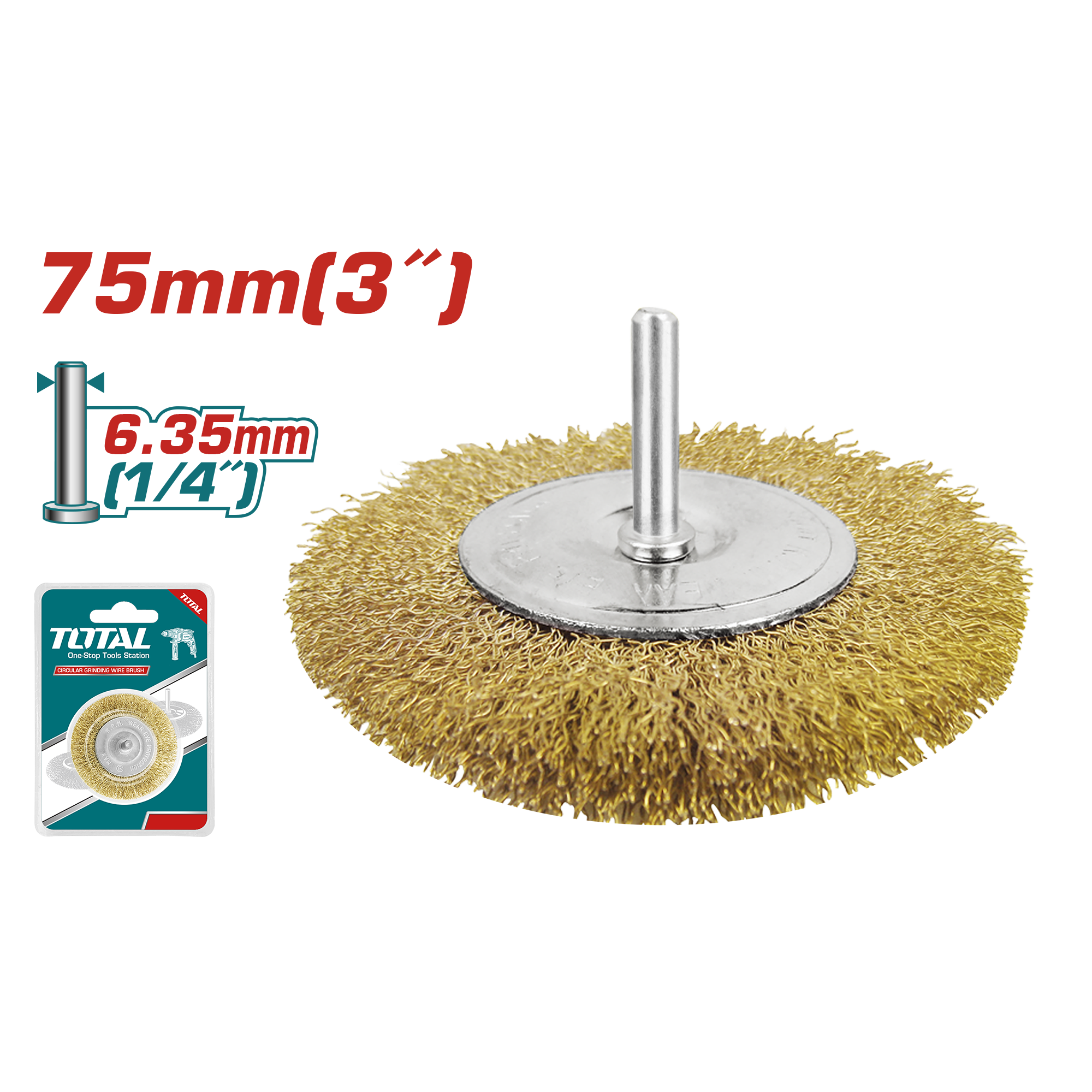 CIRCULAR BRUSH 3 INCH