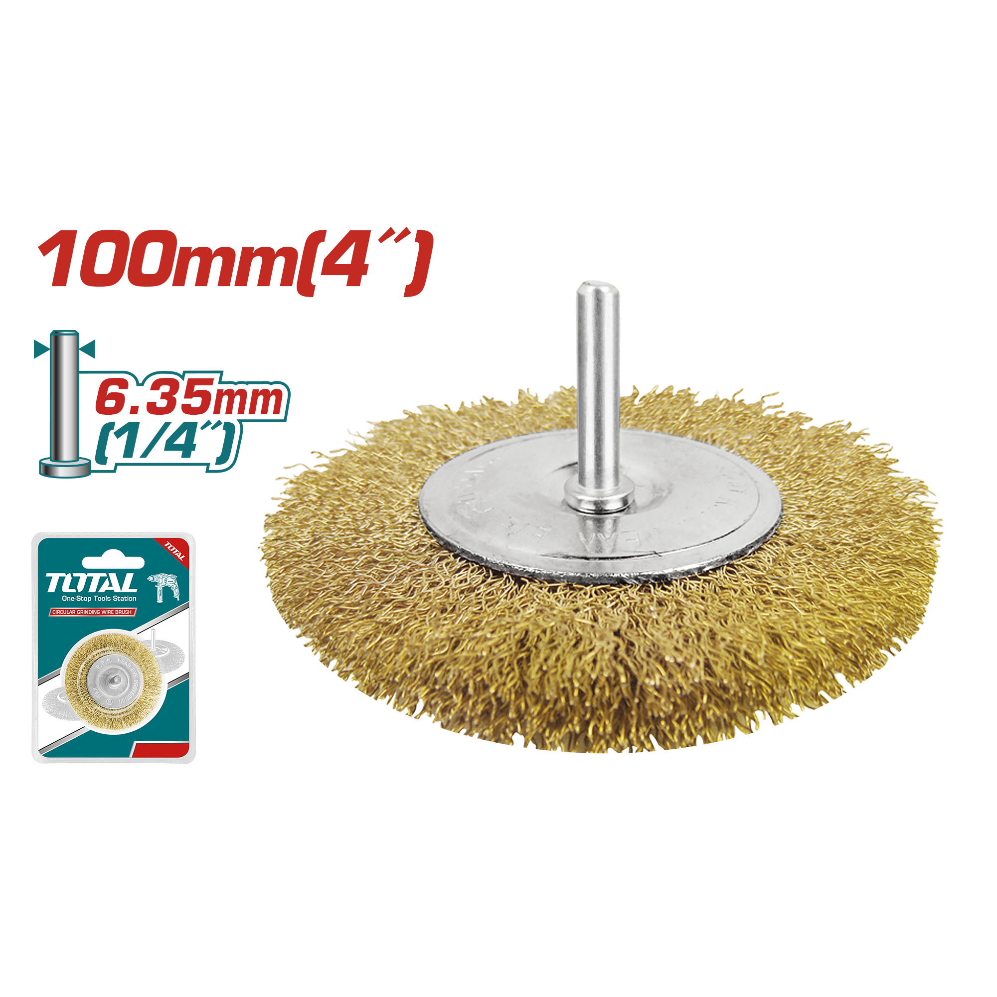 CIRCULAR BRUSH 4 INCH