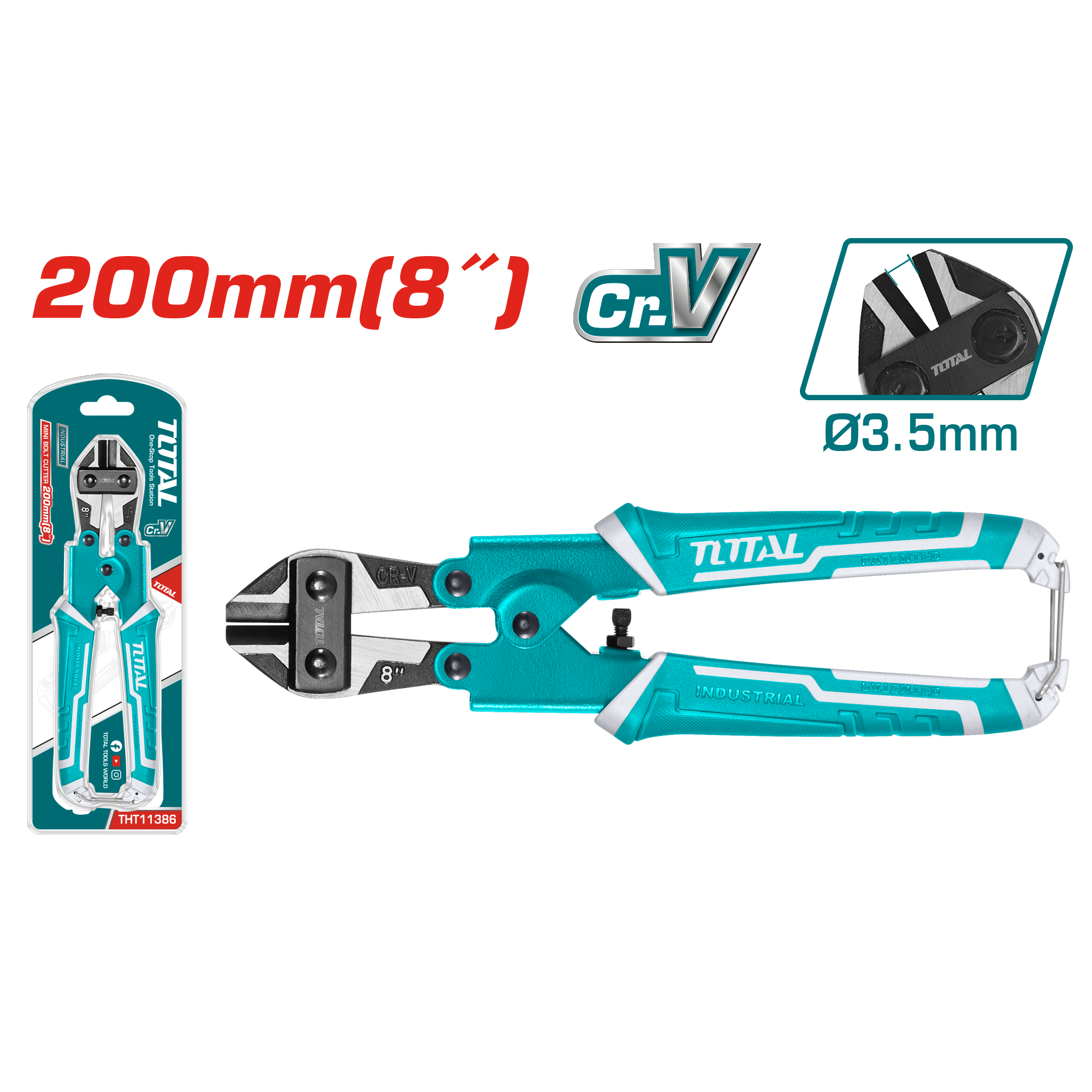 MINI BOLT CUTTER 8 INCH