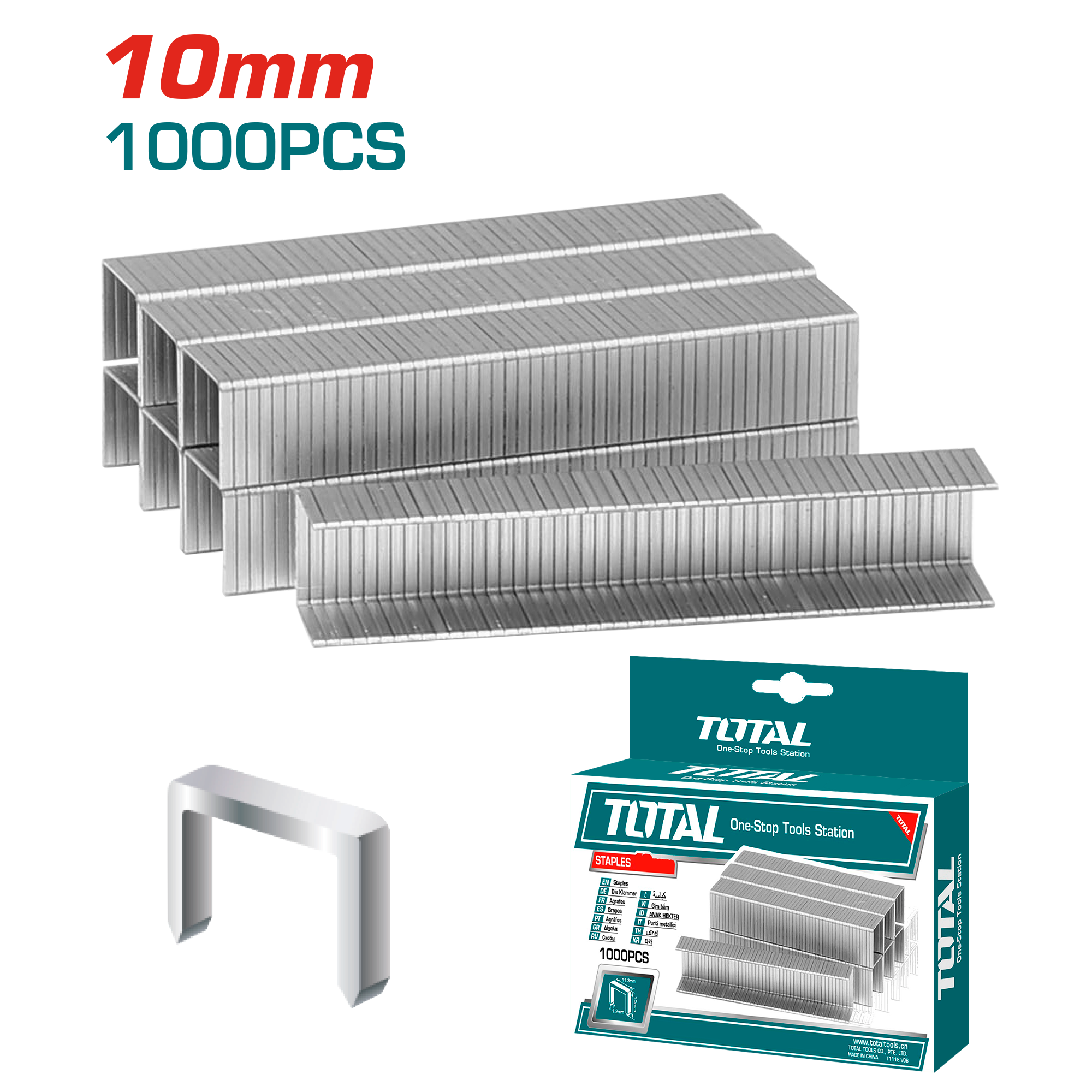 STAPLES SET 10 ML 1000 PCS