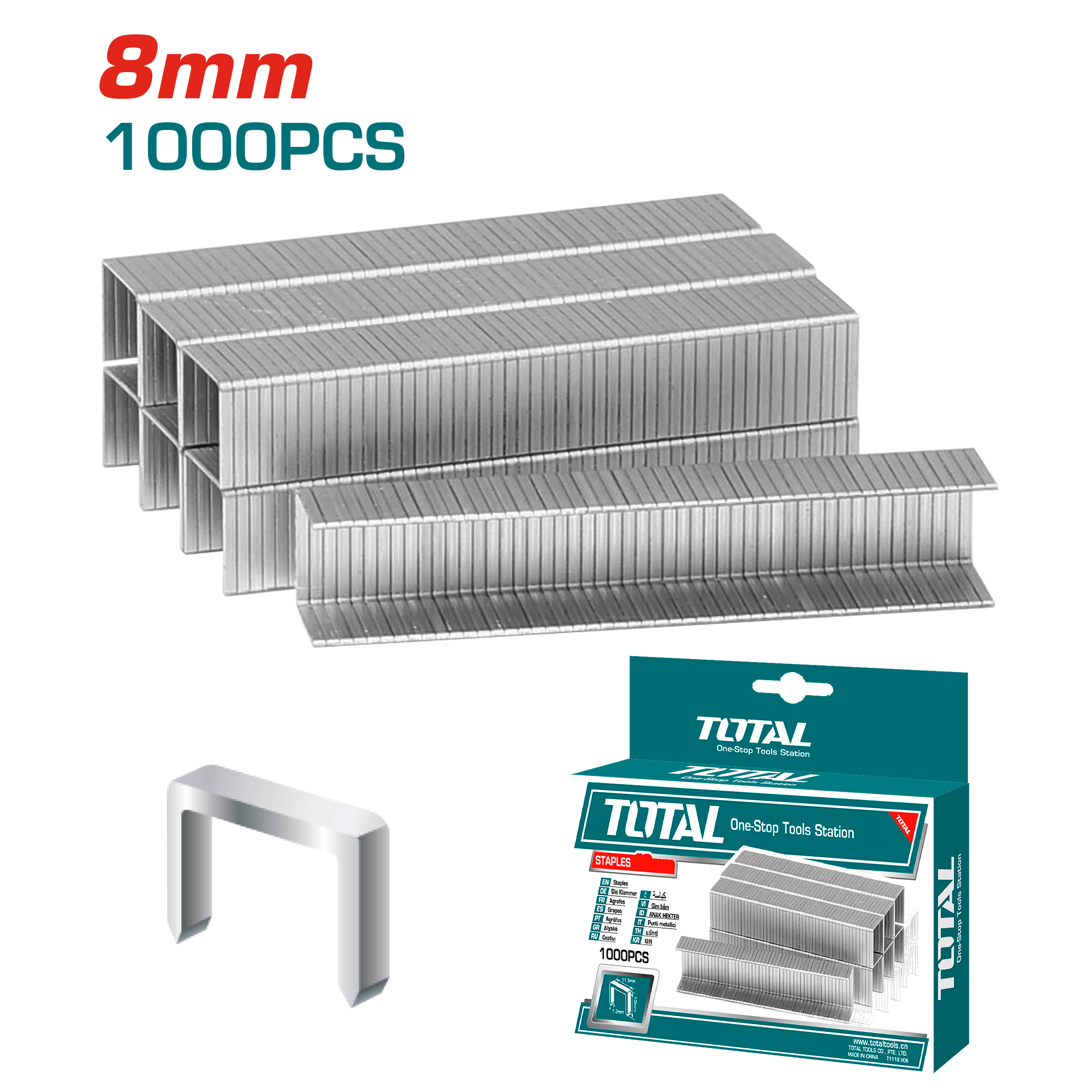 STAPLES SET 8 ML 1000 PCS