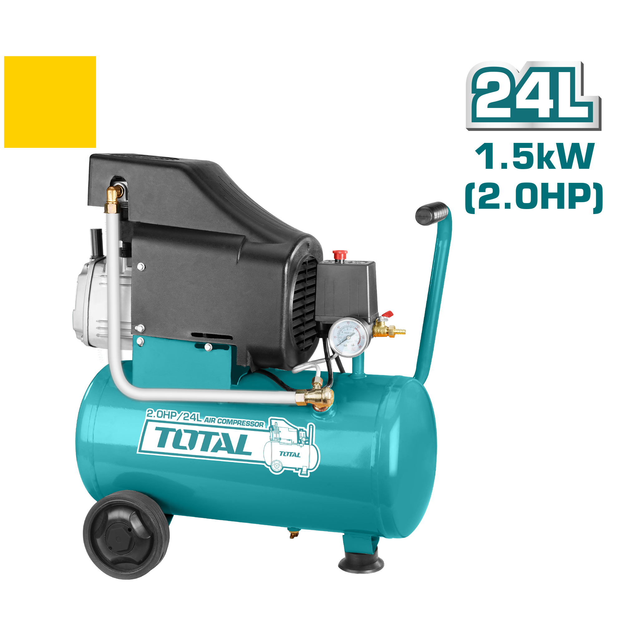 AIR COMPRESSOR 24 LITER 2 HP