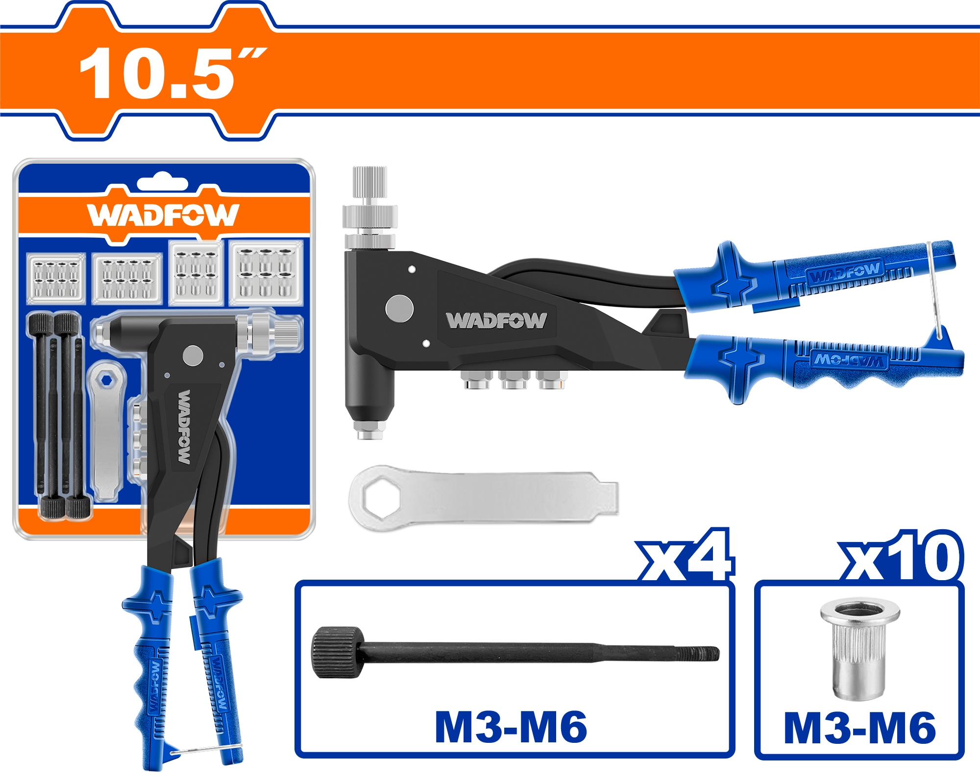 RIVET NUT GUN 3-6 ML