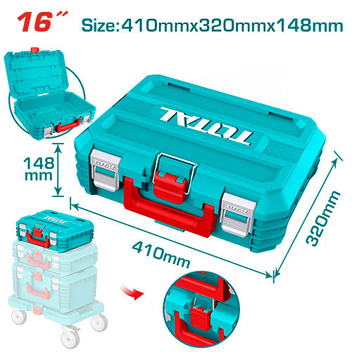 STACKABLE TOOL BOX 16 INCH