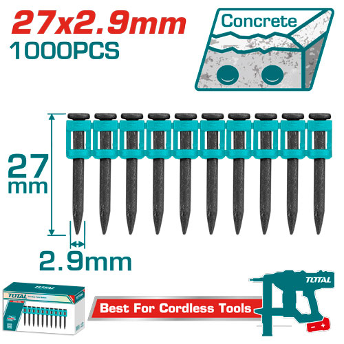 CONTINUOUS FIRING NAILS 1000 PCS