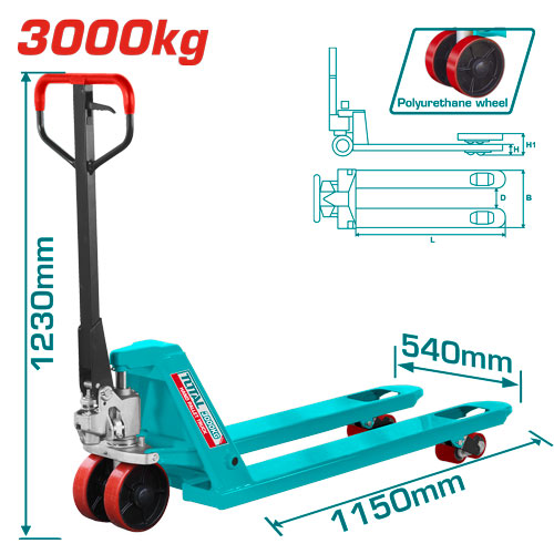 HAND PALLET TRUCK  300KG LOAD CAPACITY