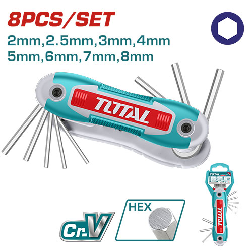HEX KEY 8 PCS