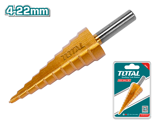 STEP DRILL BIT 4 - 22 MM