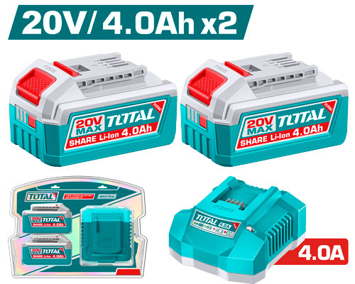 LITHIUM-ION BATTERY AND CHARGER KIT