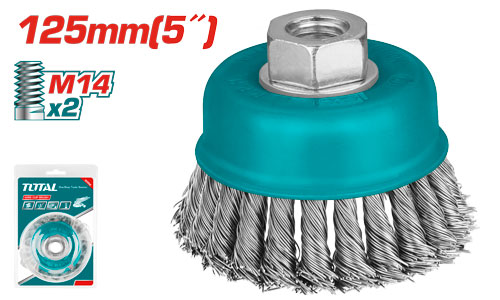 WIRE CUP BRUSH 5 INCH