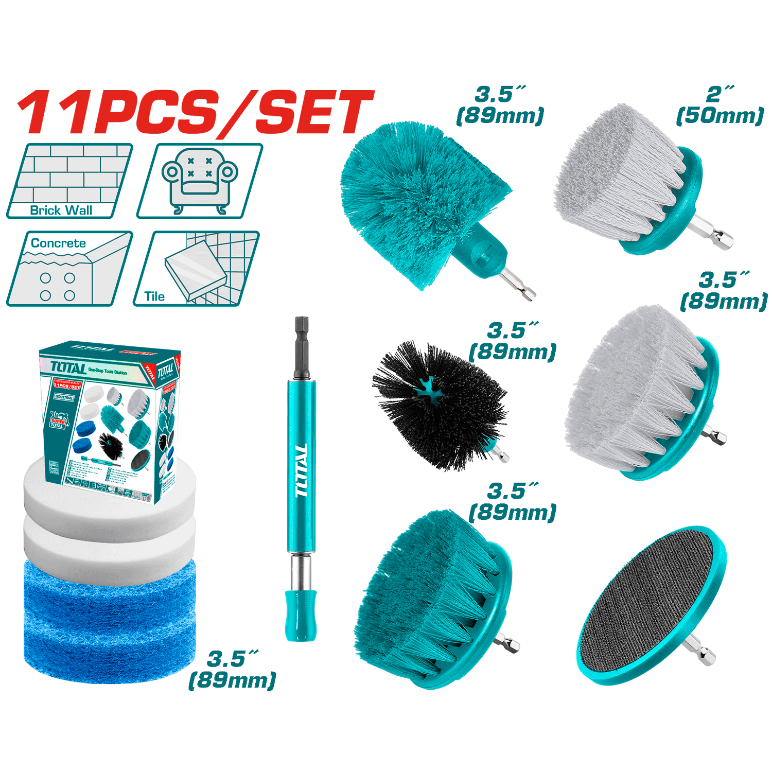 BRUSH SET 11 PCS