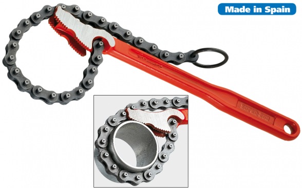 REVERSIBLE CHAIN WRENCH