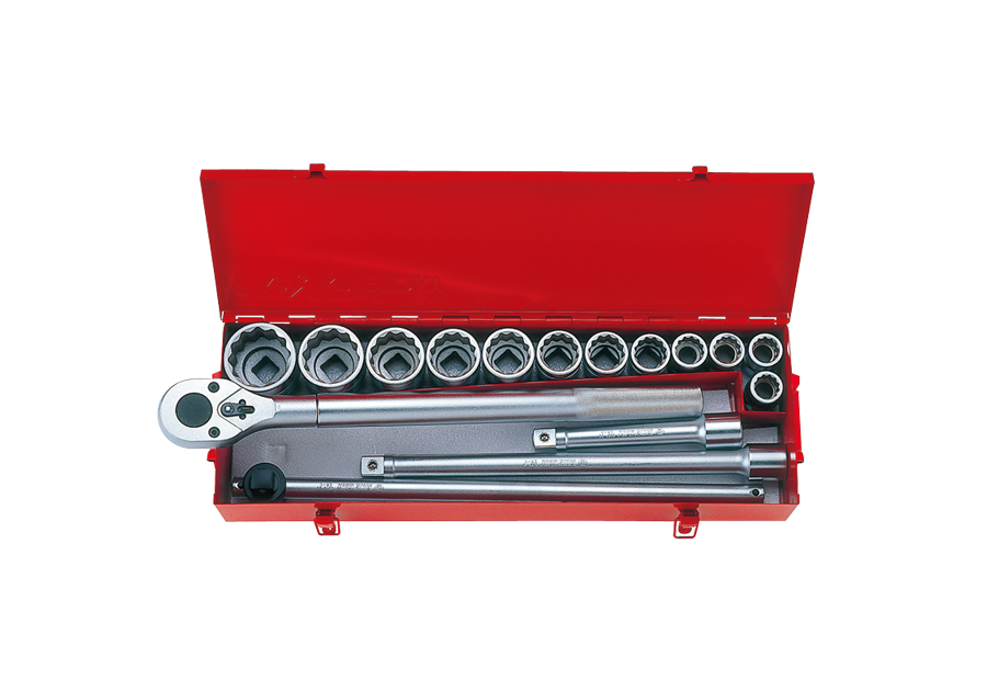 SOCKET WRENCH SET 3/4 INCH 16 PCS