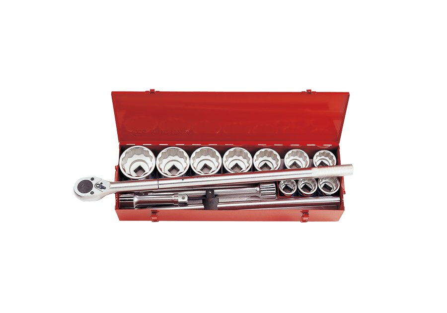 SOCKET WRENCH SET 1 INCH 14 PCS